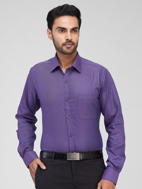 Raymond Purple Formal Shirts