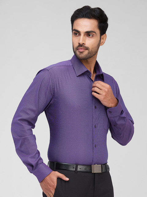 Raymond Purple Formal Shirts