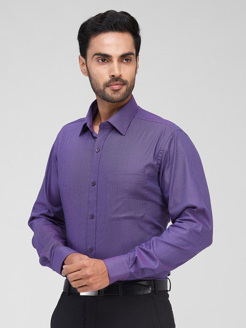 Raymond Purple Formal Shirts