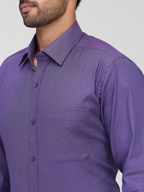 Raymond Purple Formal Shirts