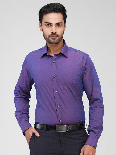 Raymond Purple Formal Shirts