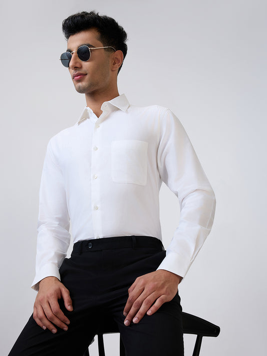 Raymond White Formal Shirt