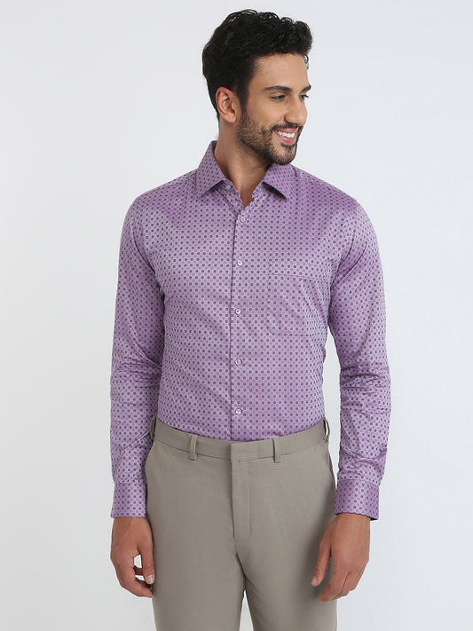 Raymond Purple Formal Shirt