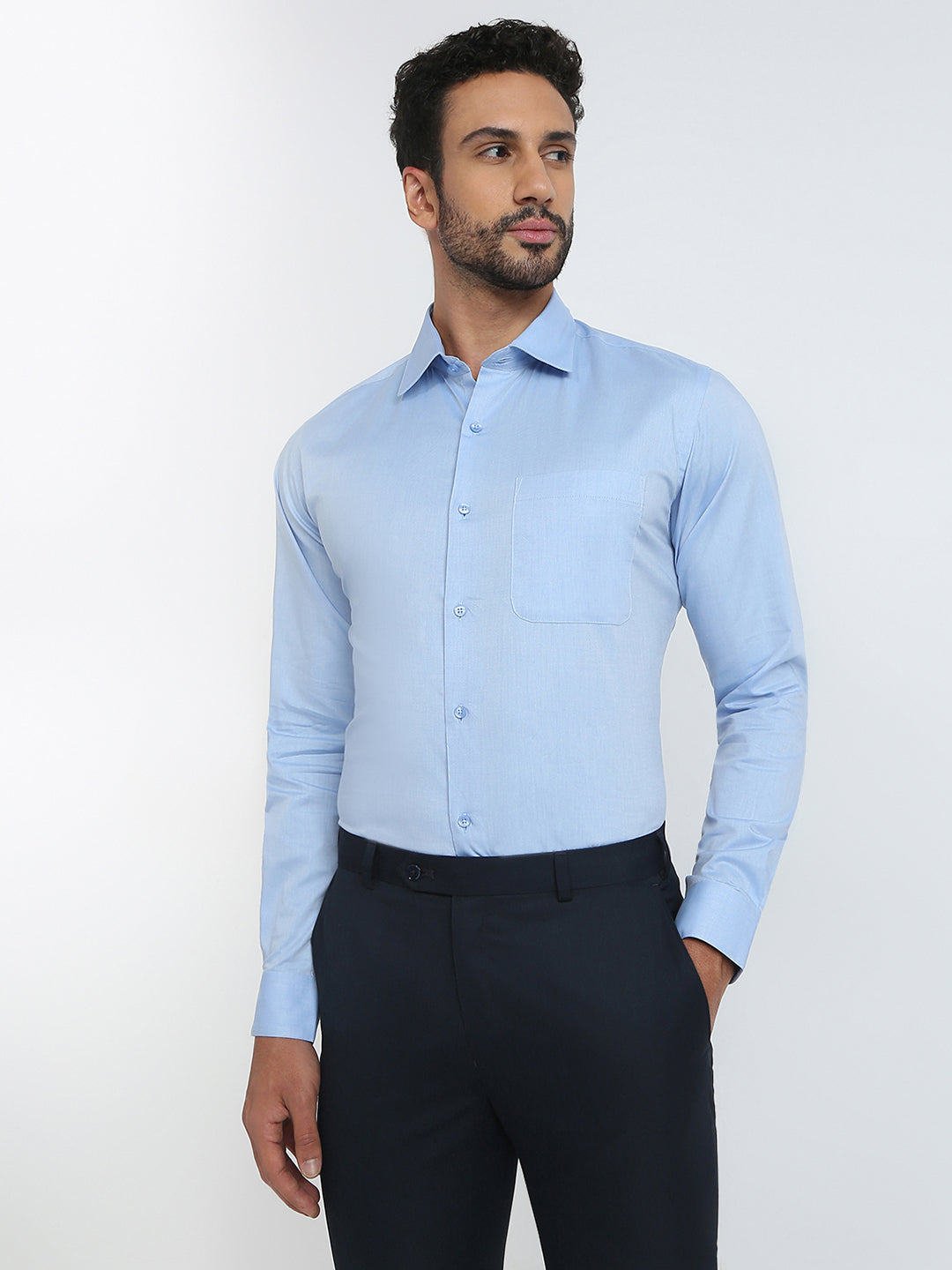 Raymond Blue Formal Shirt