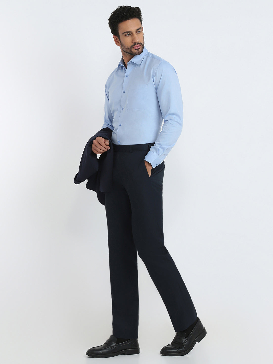 Raymond Blue Formal Shirt