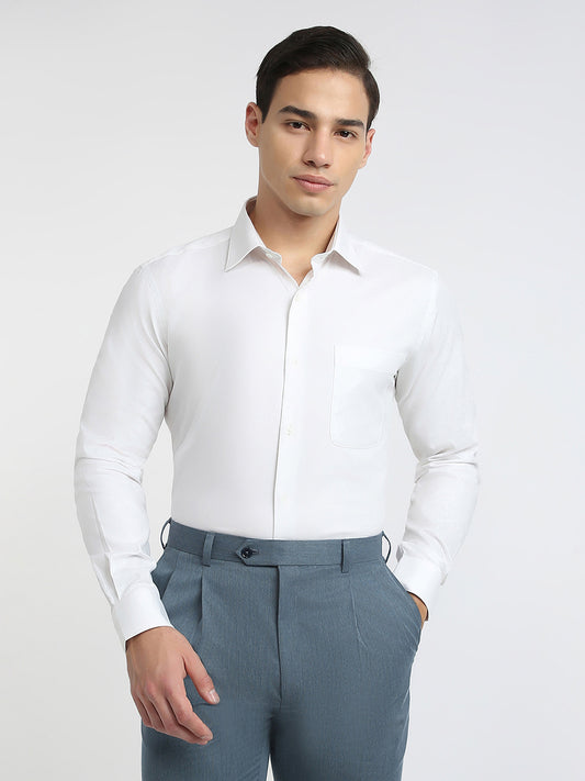 Raymond White Formal Shirt