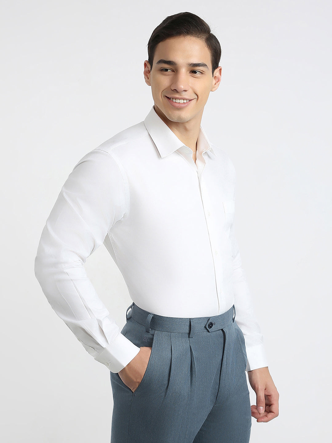 Raymond White Formal Shirt