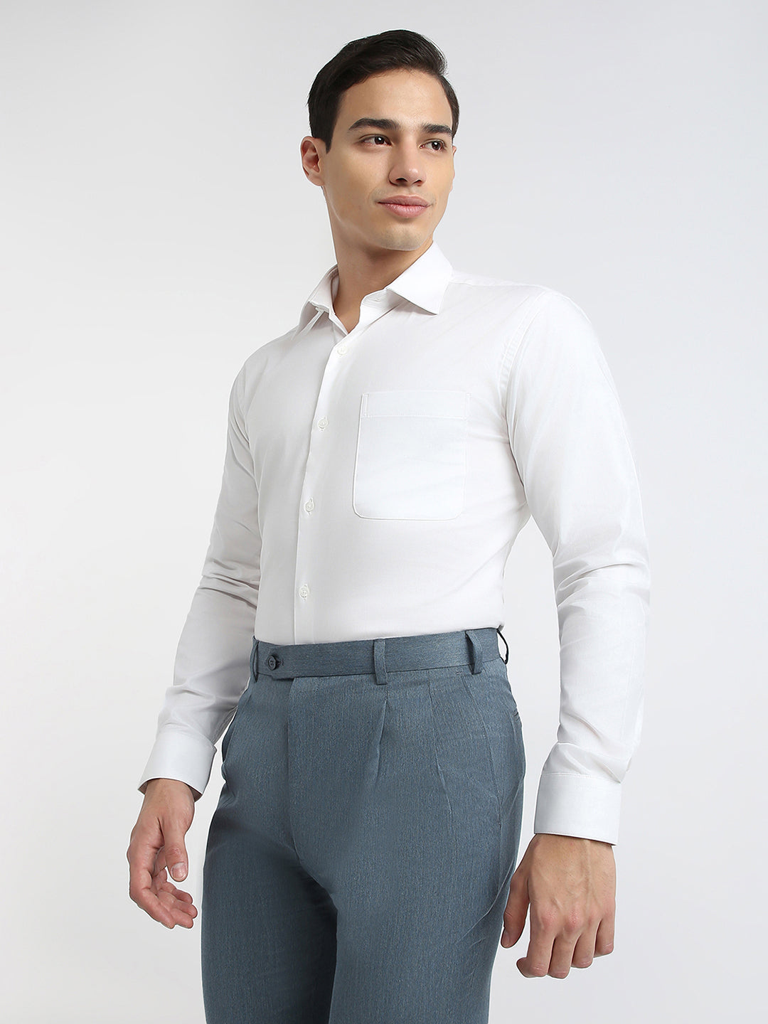 Raymond White Formal Shirt