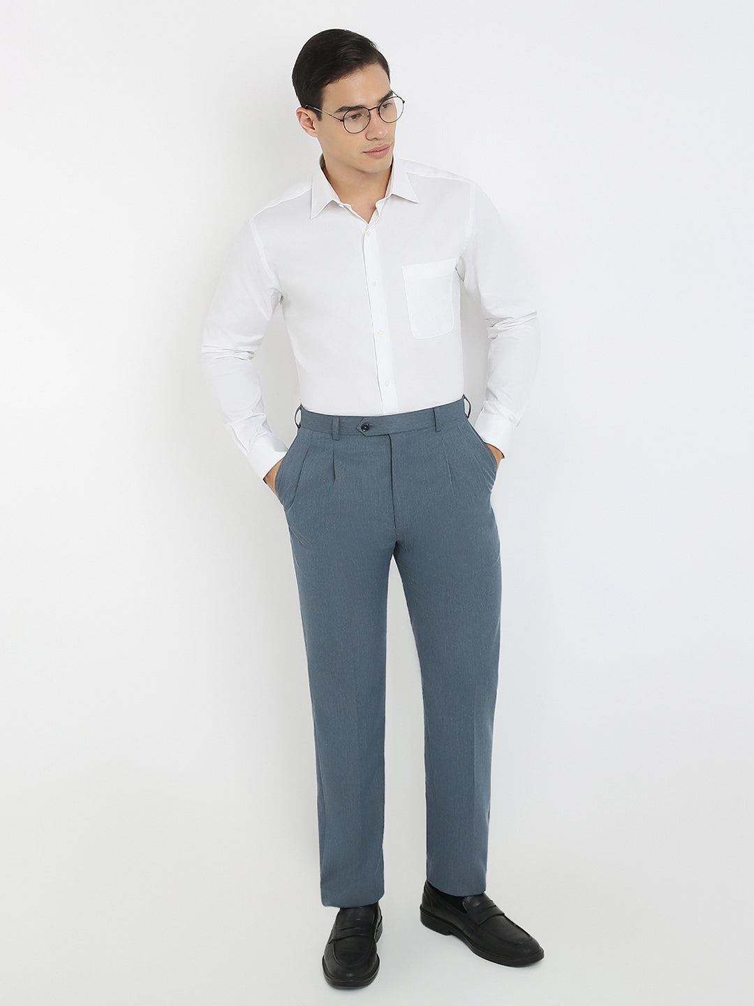 Raymond White Formal Shirt