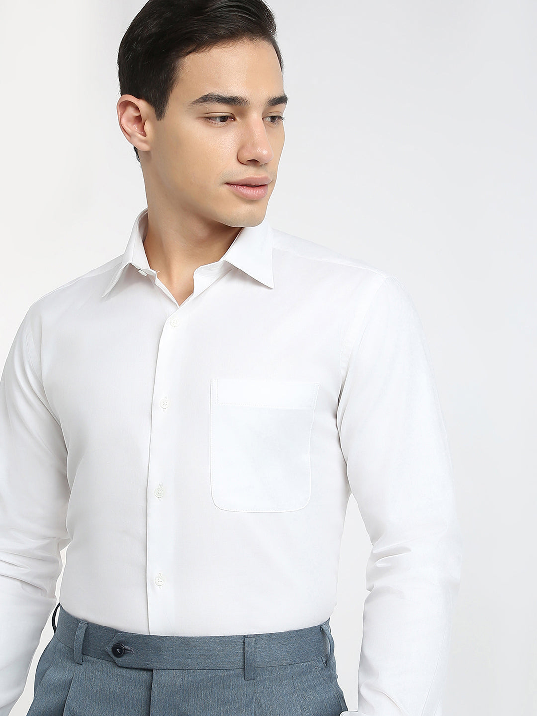 Raymond White Formal Shirt