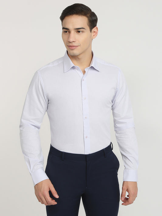 Raymond Purple Formal Shirt