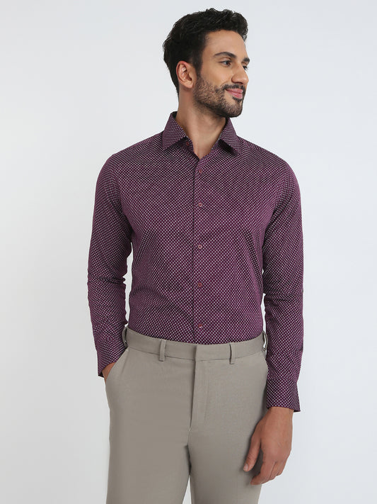 Raymond Maroon Shirt 