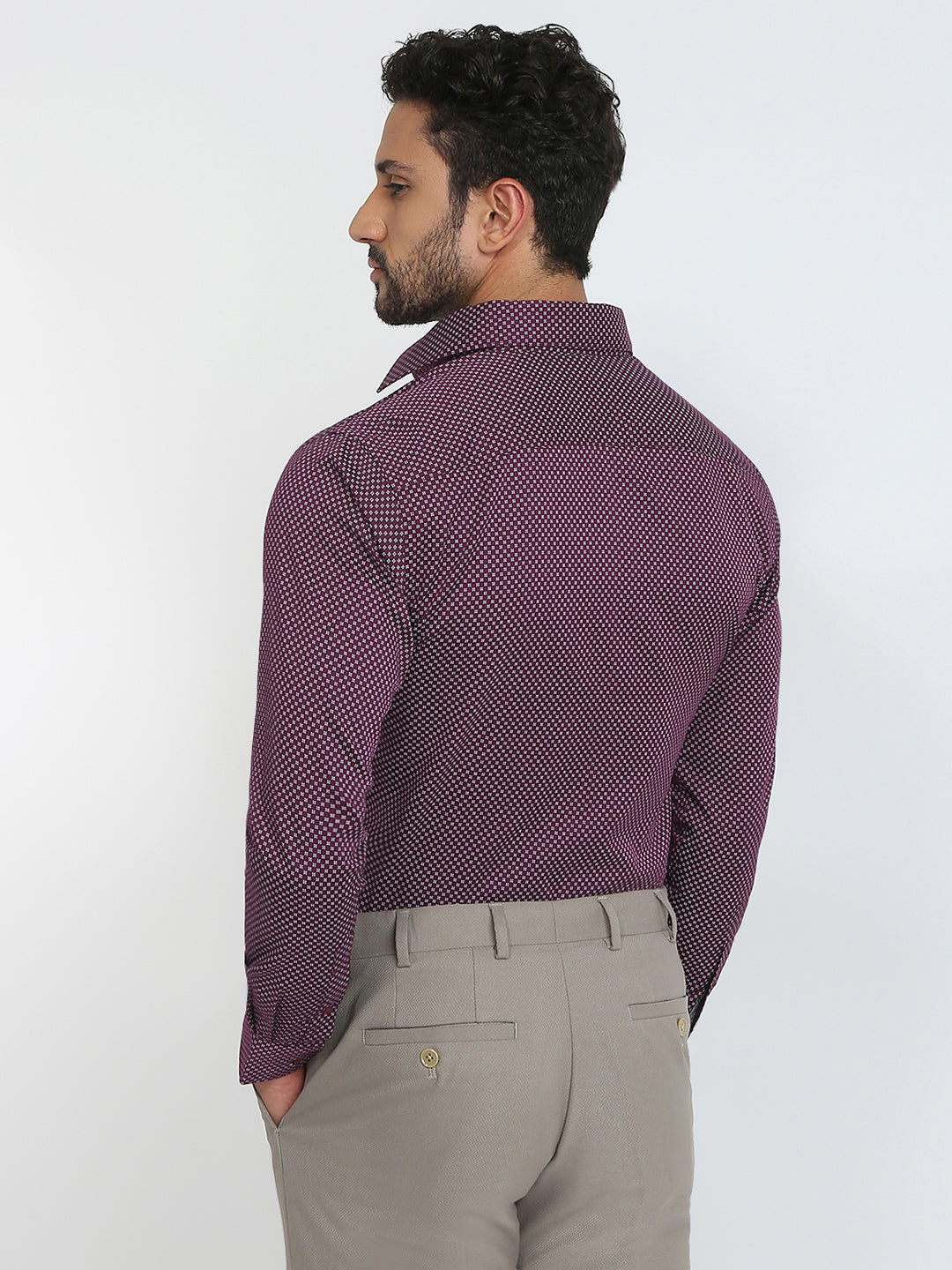 Raymond Maroon Shirt 