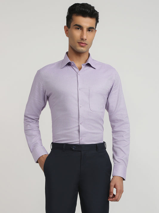 Raymond Purple Formal Shirt