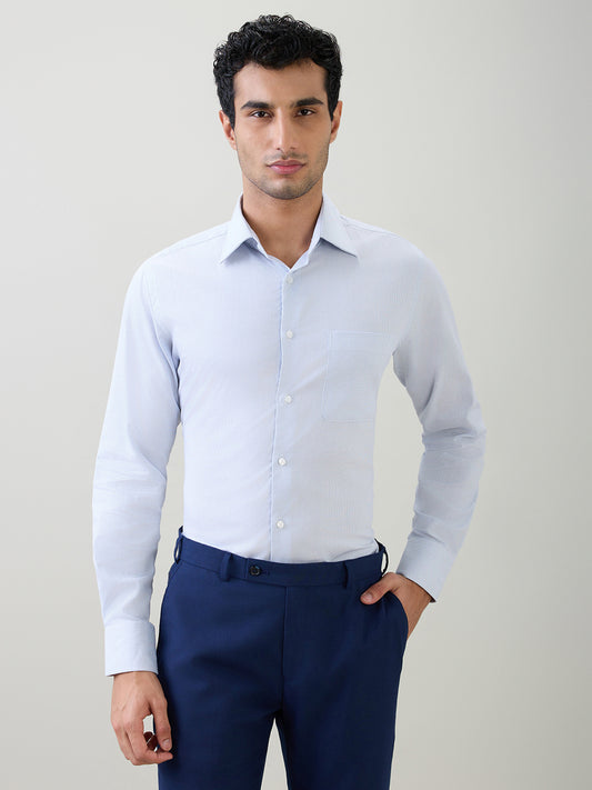 Raymond Blue Formal Shirt 