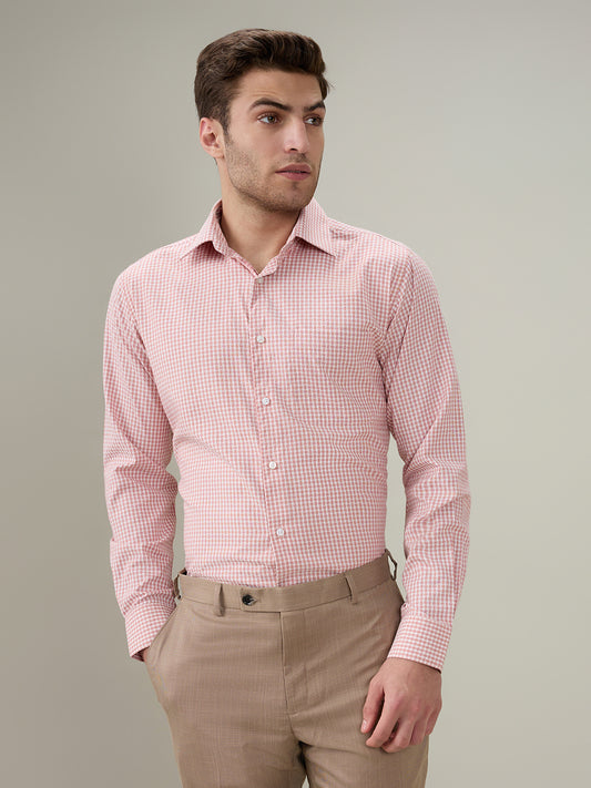 Raymond Orange Formal Shirt 