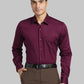 Raymond Maroon Formal Shirt