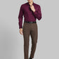 Raymond Maroon Formal Shirt