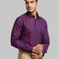 Raymond Maroon Formal Shirt