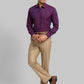 Raymond Maroon Formal Shirt