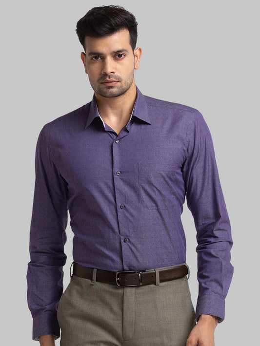 Raymond Purple Formal Shirt