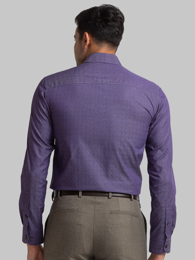 Raymond Purple Formal Shirt