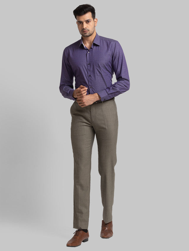 Raymond Purple Formal Shirt