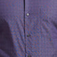 Raymond Purple Structure Contemporary Fit Cotton Formal Shirt