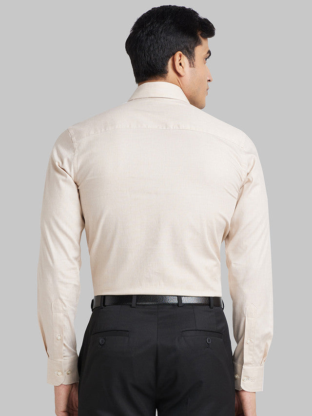 Raymond Beige Formal Shirt