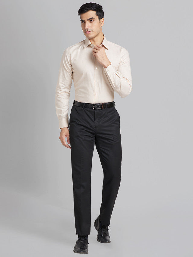 Raymond Beige Formal Shirt