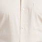 Raymond Beige Solid Contemporary Fit Cotton Blend Formal Shirt