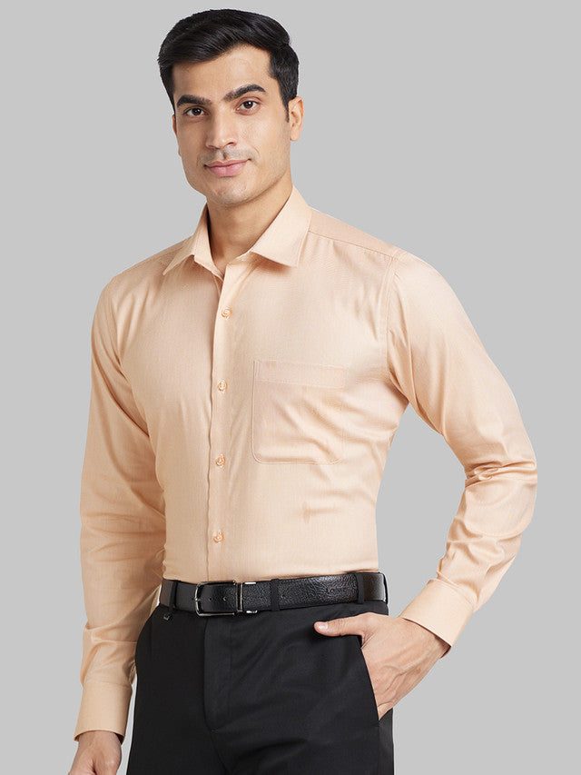 Raymond Yellow Formal Shirt