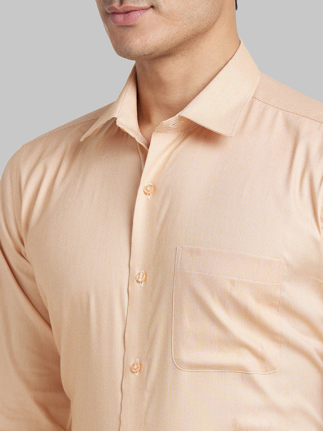 Raymond Yellow Formal Shirt