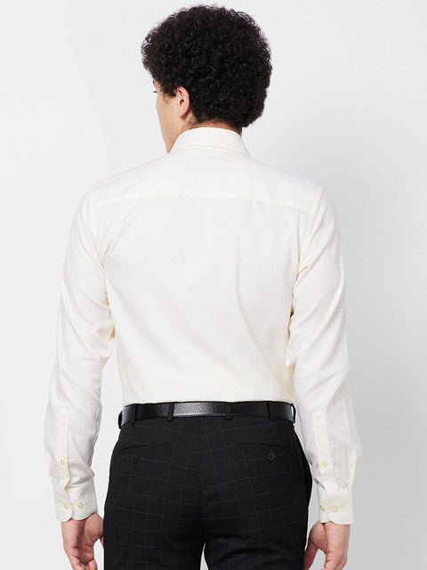 Raymond Yellow Formal Shirts