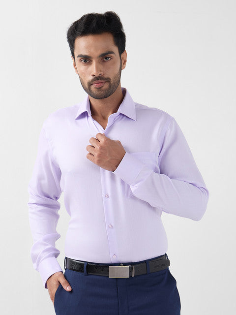 Raymond Purple Formal Shirts