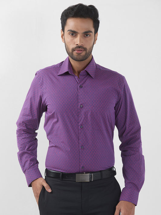 Raymond Purple Formal Shirt