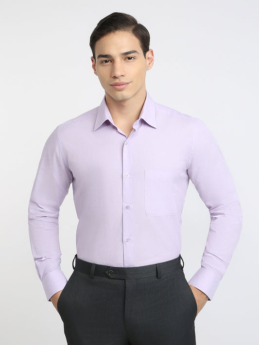 Raymond Purple Formal Shirt