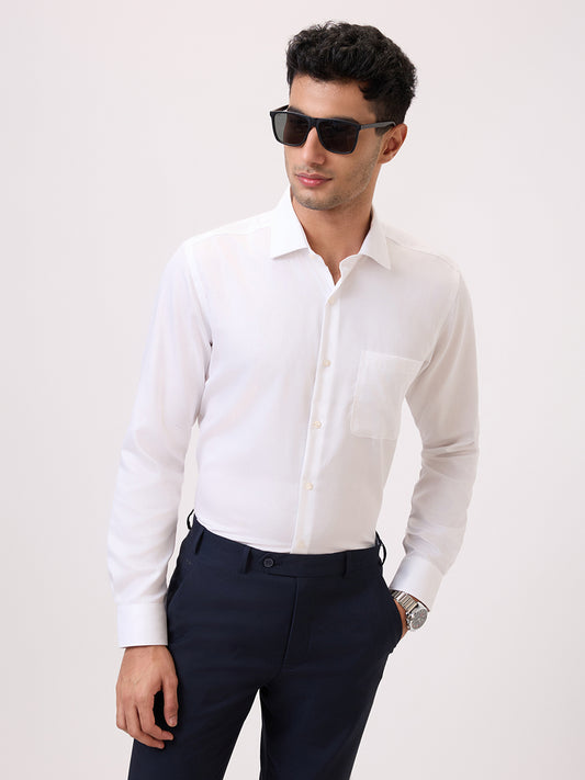 Raymond White Formal Shirt