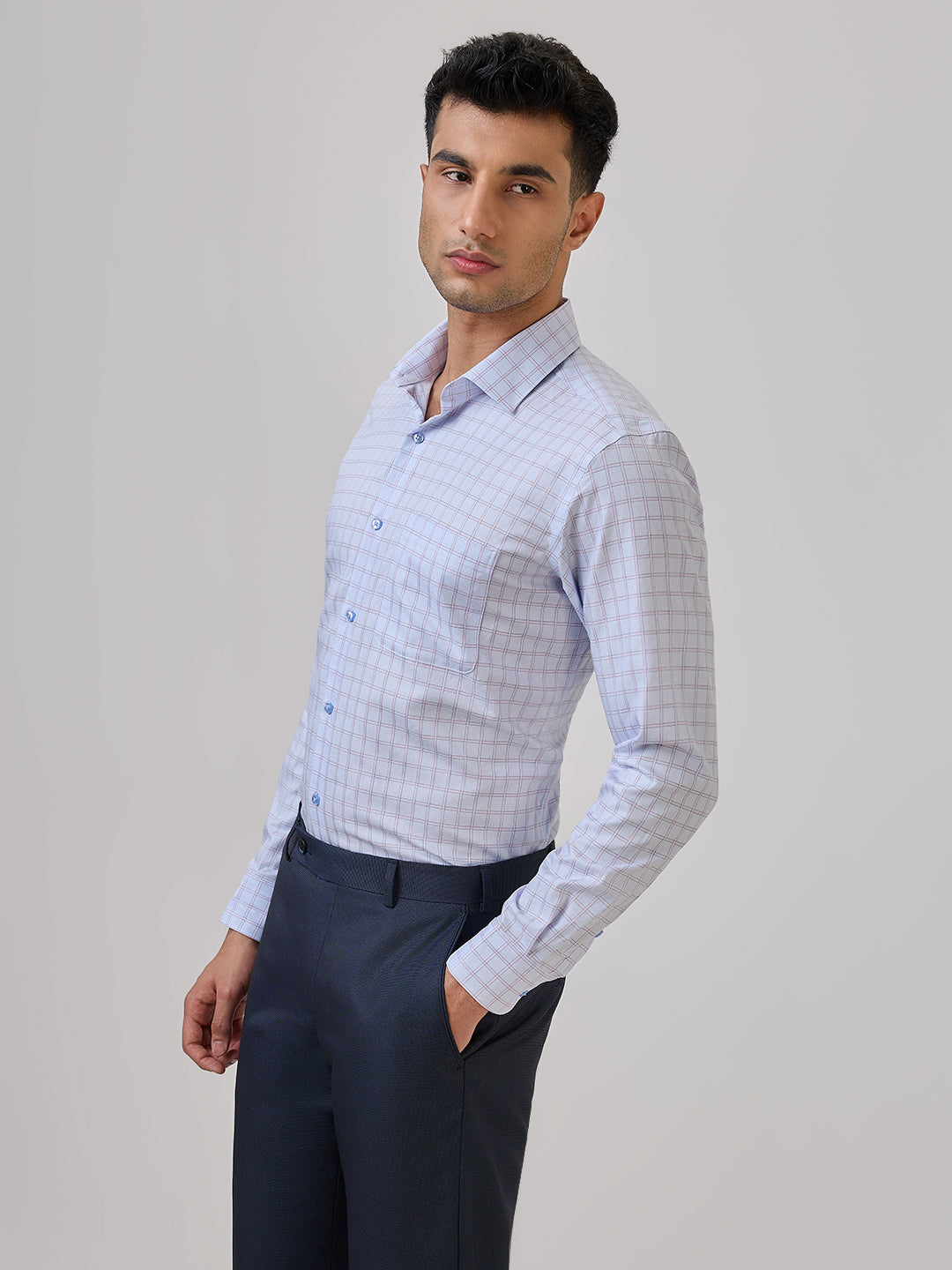 Raymond Blue Formal Shirt