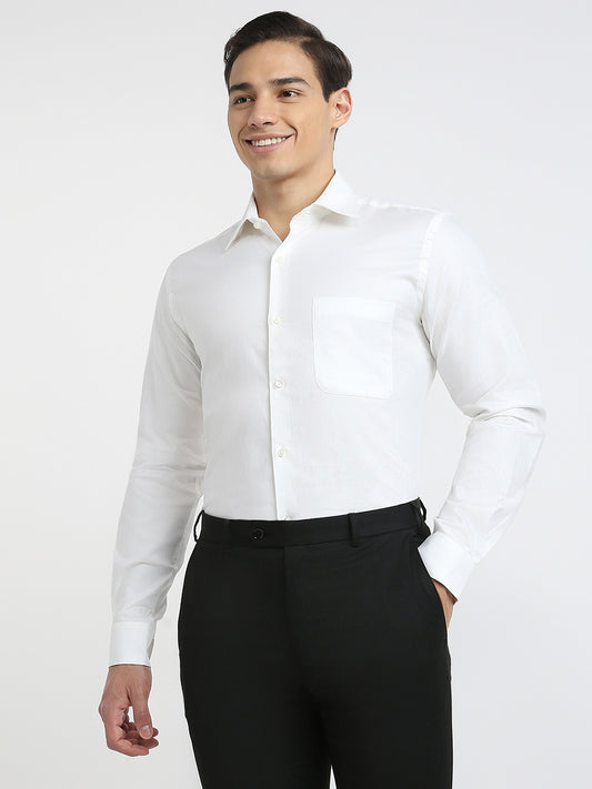 Raymond White Formal Shirt