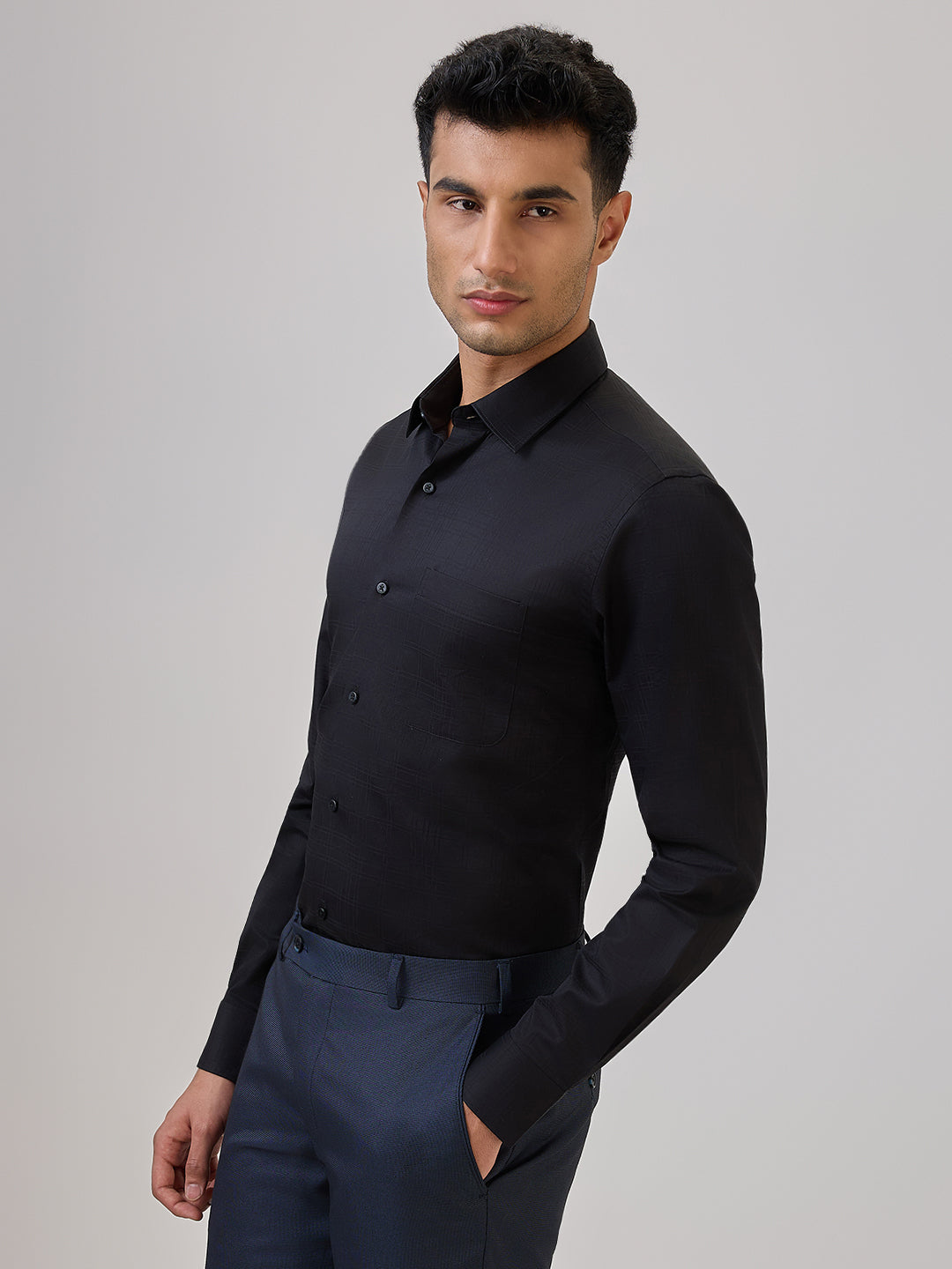 Raymond Black Formal Shirt
