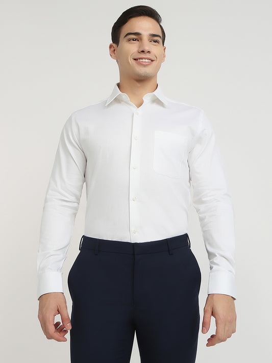 Raymond White Formal Shirt