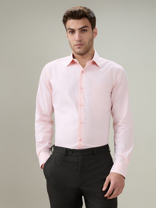 Raymond Orange Formal Shirt 