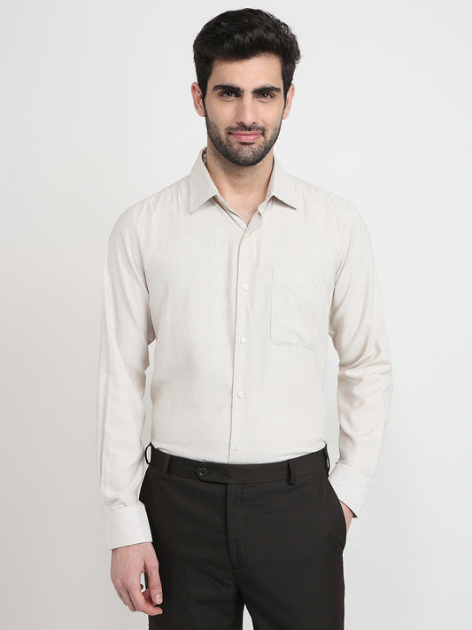 Raymond Yellow Formal Shirt 