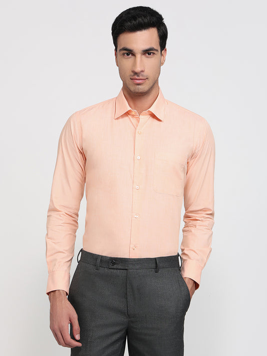 Raymond Yellow Formal Shirt