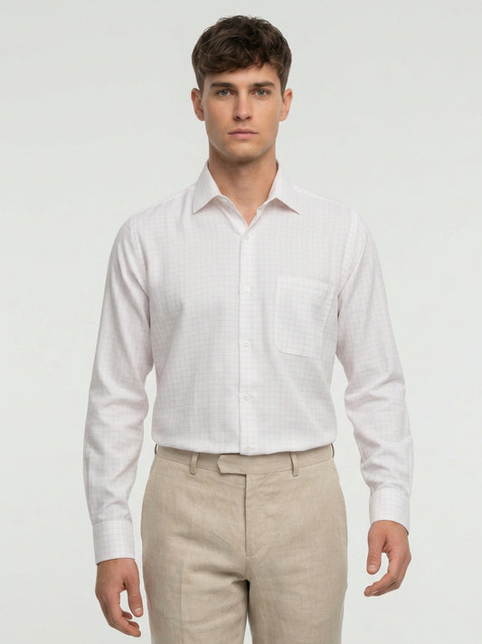 Raymond Orange Formal Shirt