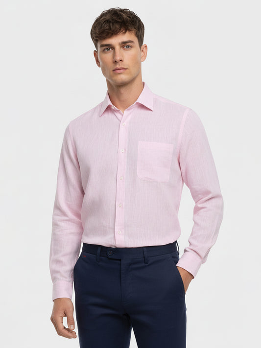 Raymond Red Formal Shirt