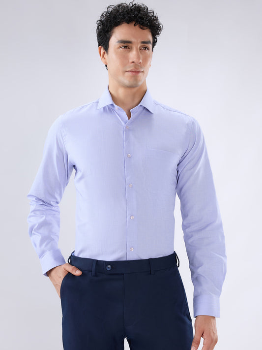 Raymond Purple Formal Shirt