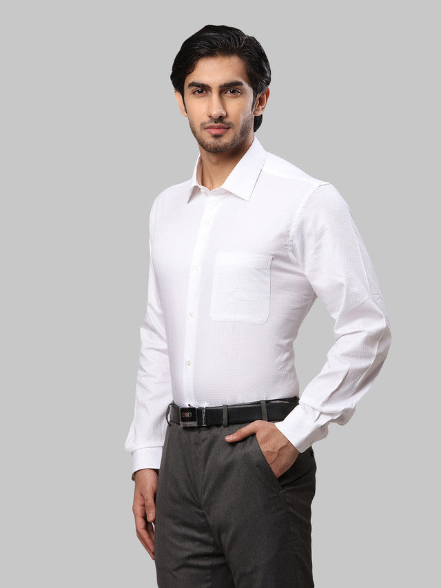 Raymond White Formal Shirt