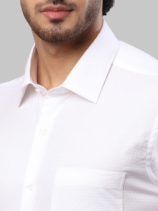 Raymond White Formal Shirt